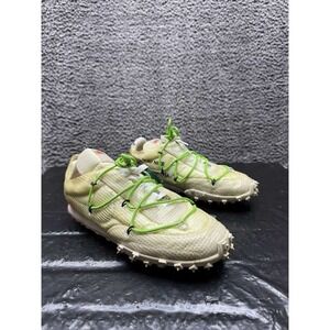 Nike x Off-White Waffle Racer Shoes Electric Green CD8180-100 Womens Size 8.5 US